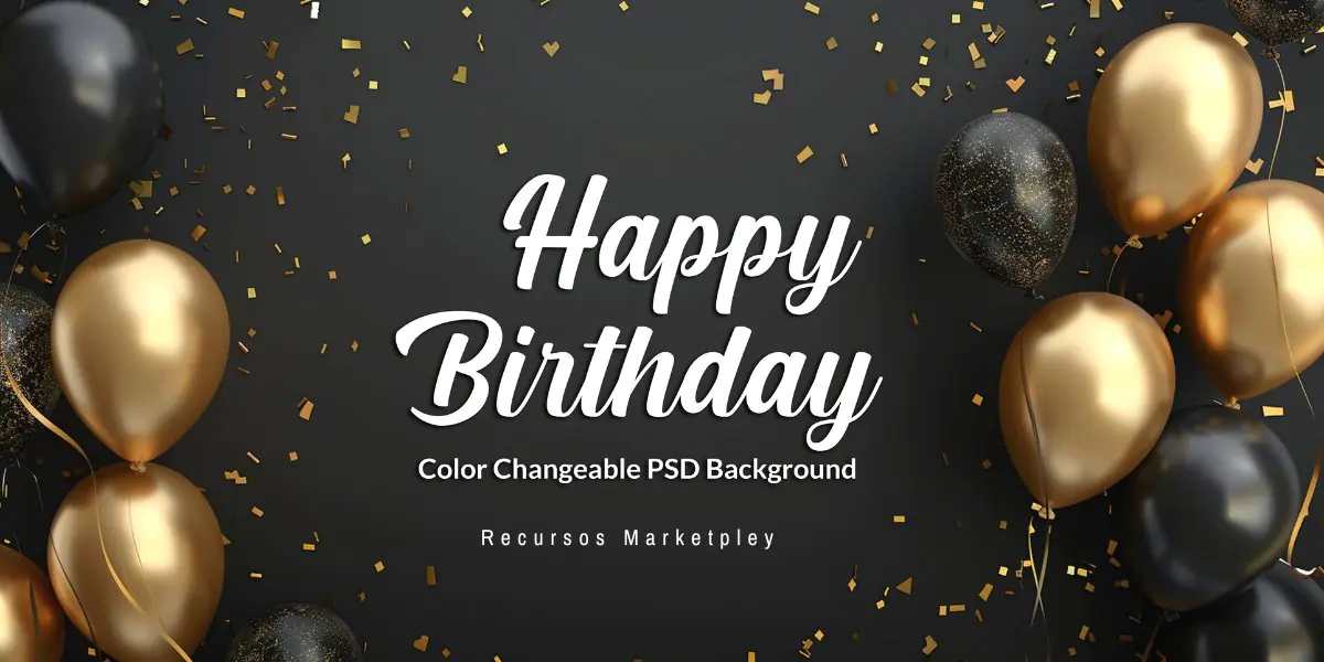 Imagen para cumpleaños  en formato psd